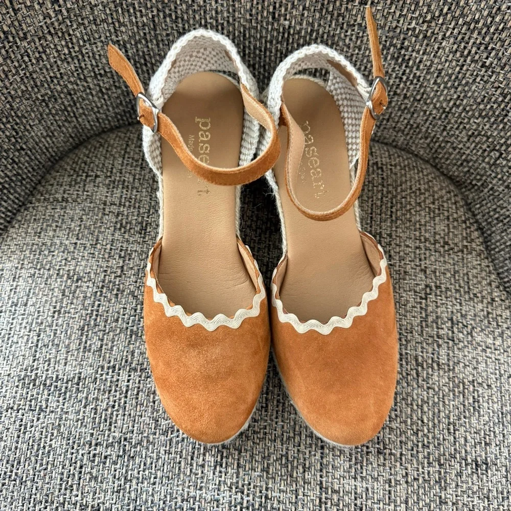 New! Paseart Espadrille Wedge‎ EU Size 40/US Size 9.5